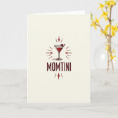 Elegante Muttertags-Sparkling-Karte Karte (Gelbe Blume)