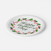 Elegante Muttertagsflorenschildkröte Pappteller (Schrägansicht)