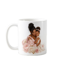 Elegante Muttertagsgeschenk-Tasse schwarz