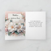 Elegante Muttertagskarte Feiertagskarte (Innenseite)