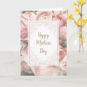 Elegante Muttertagskarte Karte (Gelbe Blume)