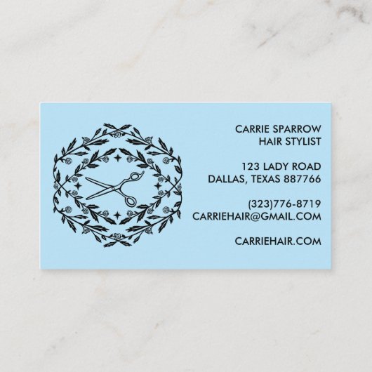 Elegante Mystische Rose Reben Kraft Visitenkarte (Rückseite)