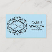 Elegante Mystische Rose Reben Kraft Visitenkarte (Vorderseite)