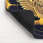 Elegante Nachtschwärmerei Mousepad (Ecke)