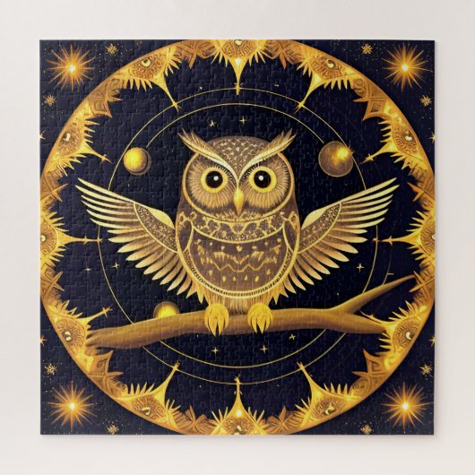 Elegante Nachtschwärmerei Puzzle (Vertikal)