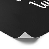 Elegante Nagelstudio-Wandkunst Poster (Ecke)