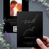 ELEGANTE NAMEN | Foto Custom Rettete UNSERE Daten Folieneinladung