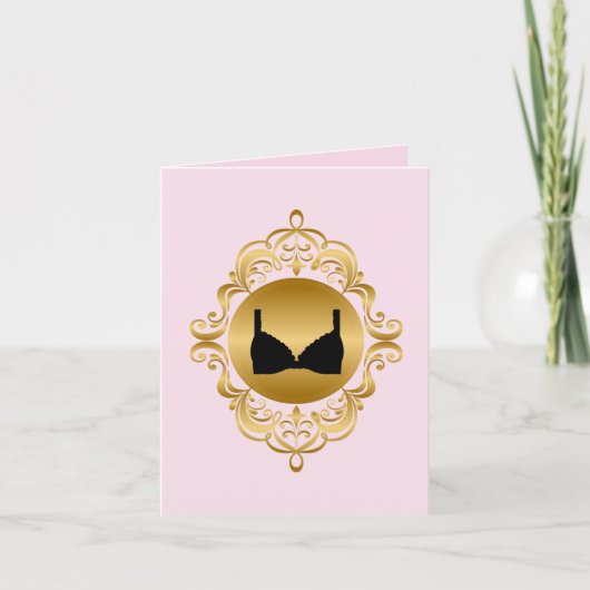 Elegante Nationale Grußkarte Nr. Bra Day Karte (Vorderseite)