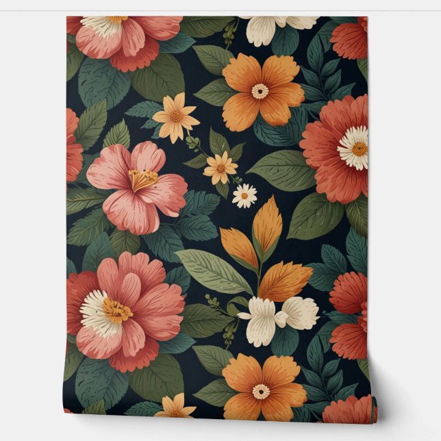 Elegante Natur Tapete (Abrollen)