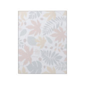 Elegante Nature Autumn Leaves Notizblock (Rotiert)