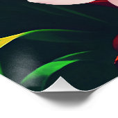 ELEGANTE NATURPFLANZE BLUME POSTER (Ecke)