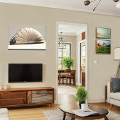 Elegante Nautilus Spiralwand Leinwanddruck