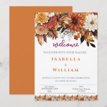 Elegante Navy-Blau-Florale Hochzeit