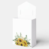 Elegante Navy Blumenblumen Vielen Dank für Ihre Ho Geschenkschachtel (Geöffnet)