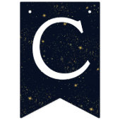 Elegante Navy Gold Herzlichen Glückwunsch Graduati Wimpelkette (Erste Fahne)