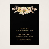 Elegante Nekklace Earring Display Card für Sonnenb (Rückseite)