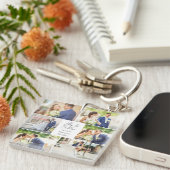 Elegante, neu verheiratete Verheiratete Couple-Fot Schlüsselanhänger (Vorderseite rechts)