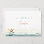 Elegante neue Adresse Einladung (Rückseite)