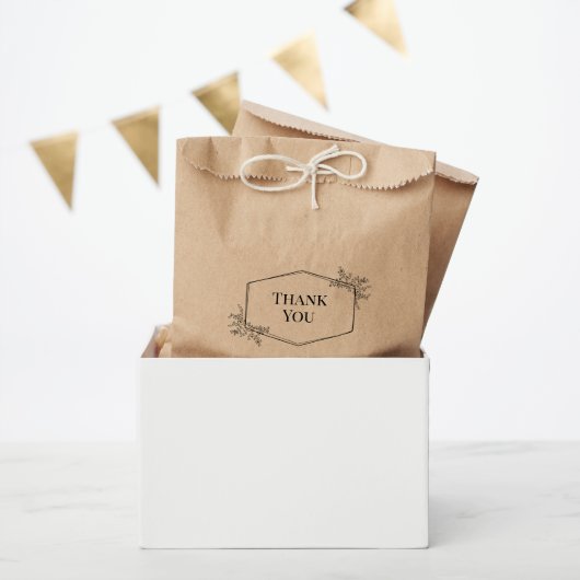 Elegante neutrale Hochzeit Geschenktütchen (Party)
