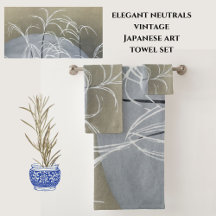 Elegante Neutrale Moderne Minimalistische japanisc