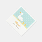 Elegante Niedlich Duck Twins Baby Duwer Party Supp Serviette (Ecke)