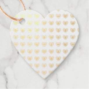 Elegante Niedliche Gesprächsherzen Valentinstag Geschenkanhänger