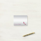 Elegante Niedliche Girly Stylish ,High Heels Post-it Klebezettel (Auf Schreibtisch)
