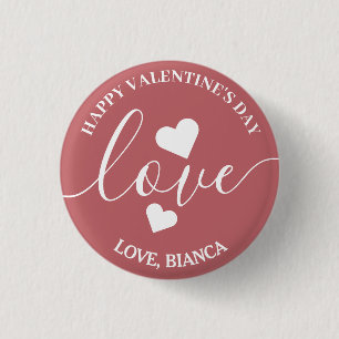 Elegante Niedliche Liebe Button