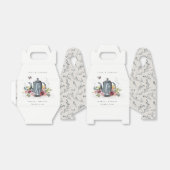 Elegante Niedliche Rose Blumenkohl-Hochzeit Geschenkschachtel (Ungefaltet)