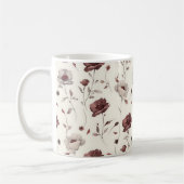 Elegante Niedliche Rustikale Romantik Kaffeetasse (Links)