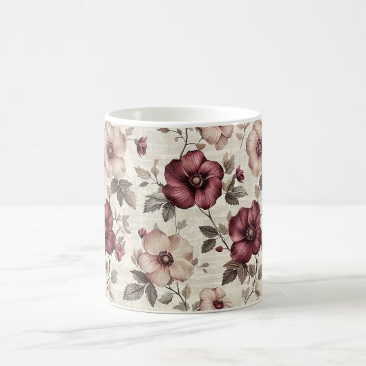 Elegante Niedliche Rustikale Romantik Kaffeetasse (Mittel)