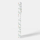 Elegante Niedliche White Foliage Blätter Pearls Cu Case-Mate iPhone Hülle (Rückseite / Rechts)