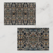 Elegante Note Card Mitteilungskarte (Vorne/Hinten)