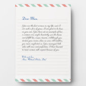 Elegante Notebook-Liebe Fotoplatte (Vorderseite)