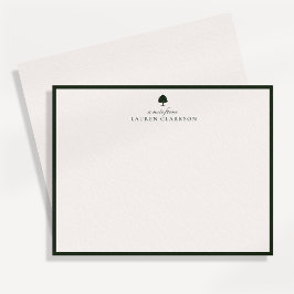 Elegante Oak Stationery Notizkarte Save The Date
