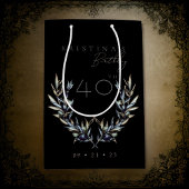 Elegante Olive Branch JEDER Geburtstag Mittlere Geschenktüte