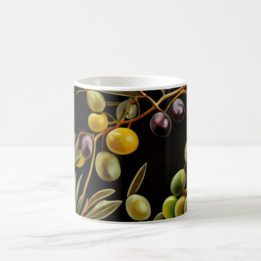 Elegante Olive Branch Tasse (Mittel)