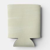 Elegante Olive Green und Gold Wedding Custom Dosenkühler (Rückseite)