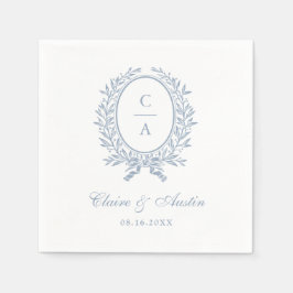 Elegante Olive Leaf Wreath Serviette