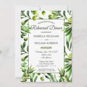 Elegante Olivenweg Bellinzona Probe Einladung (Vorderseite)