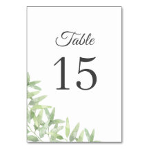 Elegante Olivenzweige. Botanische Sommerhochzeit