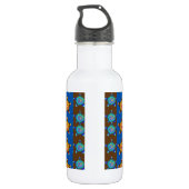 Elegante OmMANTRA Beschwörungsformel: Edelstahlflasche (Rückseite)