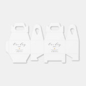 Elegante One Day Away Gold Heart Probe Dinner Geschenkschachtel (Ungefaltet)