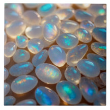 Elegante Opal Keramik Tile