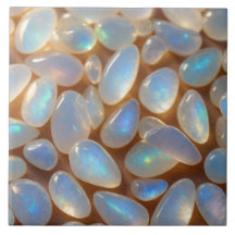 Elegante Opal Keramik Tile