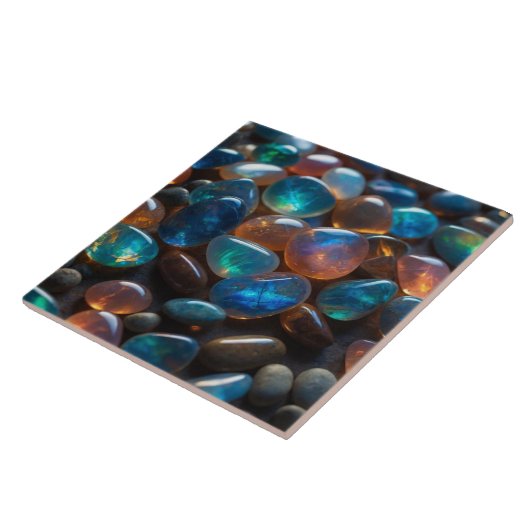Elegante Opal Keramik Tile Fliese (Seite)