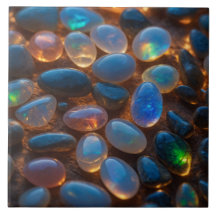Elegante Opal Keramik Tile