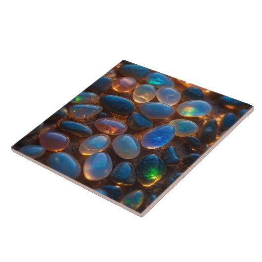 Elegante Opal Keramik Tile Fliese (Seite)
