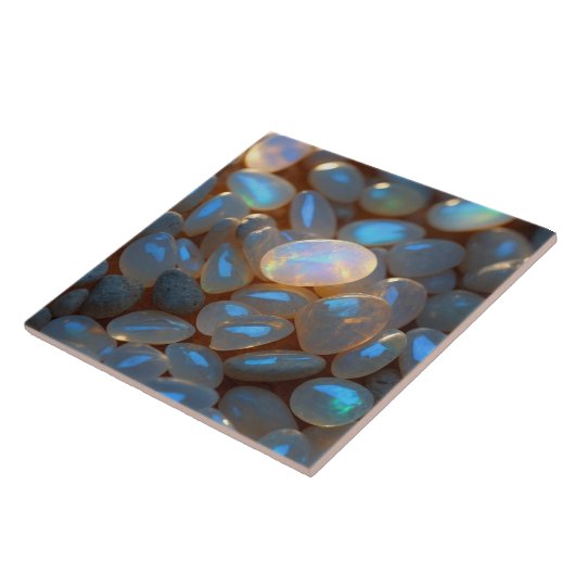 Elegante Opal Keramik Tile Fliese (Seite)