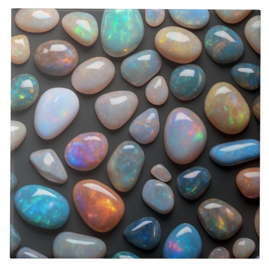 Elegante Opal Keramik Tile Fliese (Vorderseite)